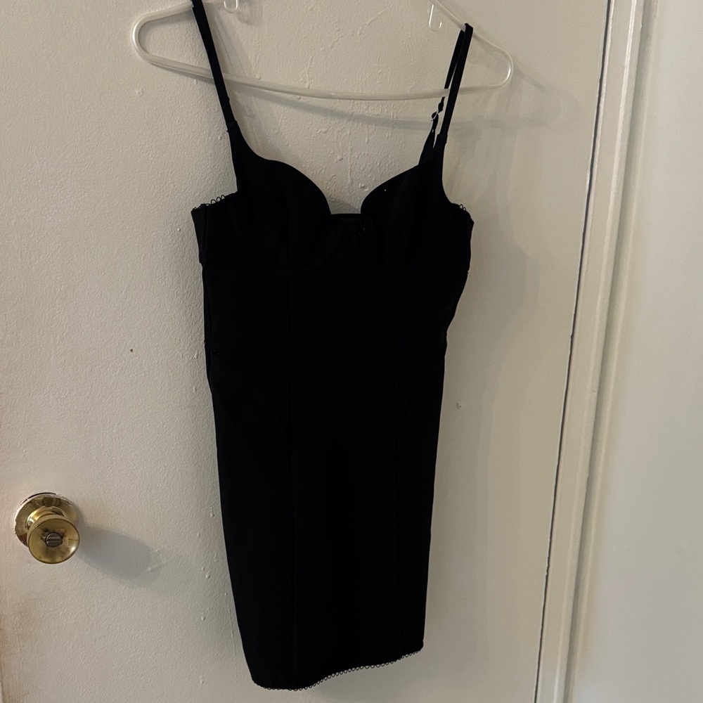 For Love And Lemons Black Mini Dress